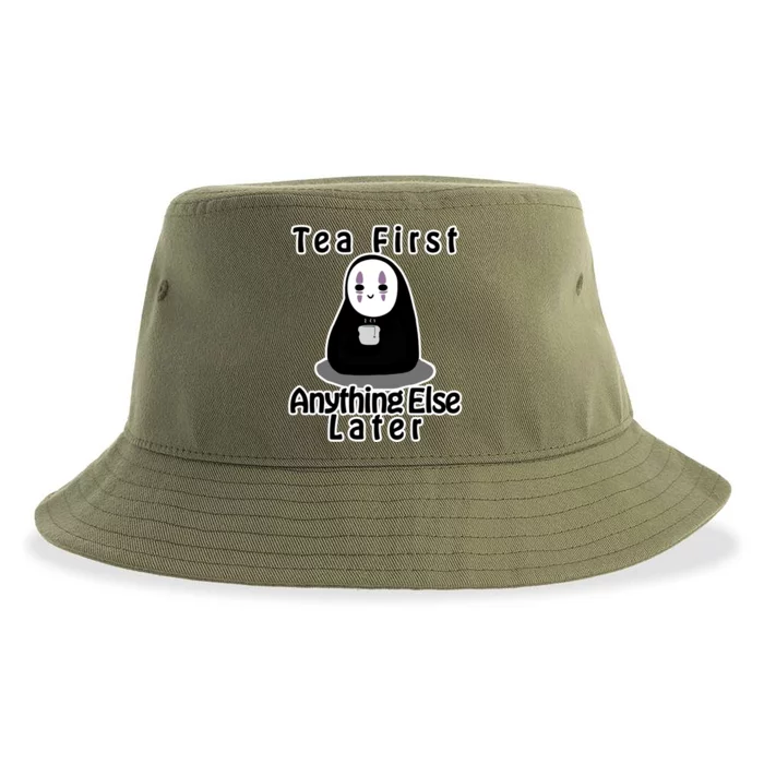 Tea First Anything Else Sustainable Bucket Hat