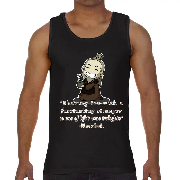 Tea With Strangers Uncle Iron Quote Comfort Colors® Tank Top