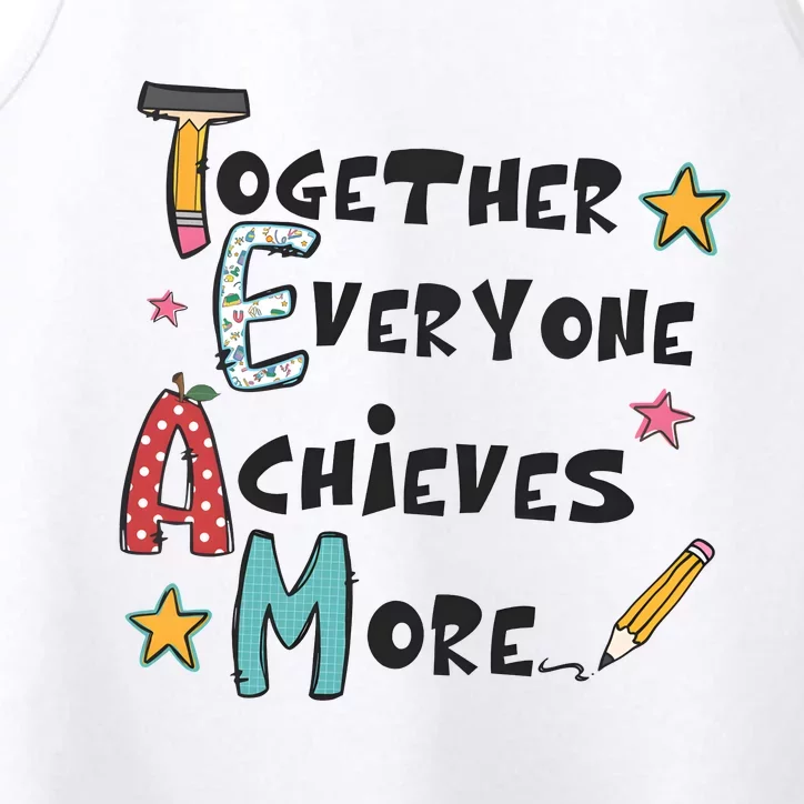 Together Everyone Achieves More Performance Tank