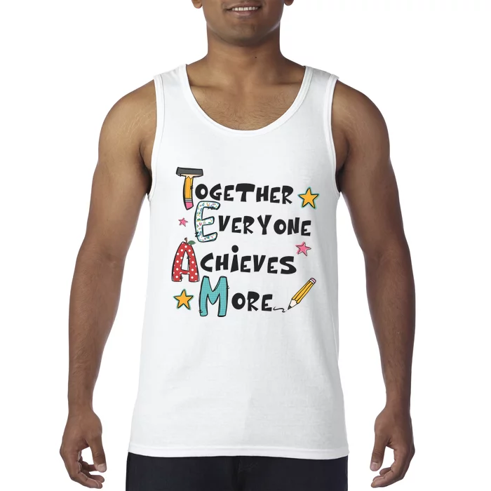 Together Everyone Achieves More Tank Top