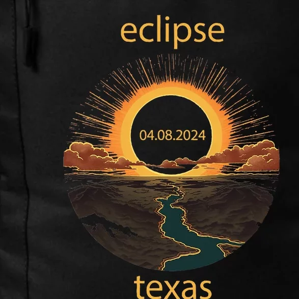 Texas Eclipse April 8 2024 04.08.2024 Daily Commute Backpack