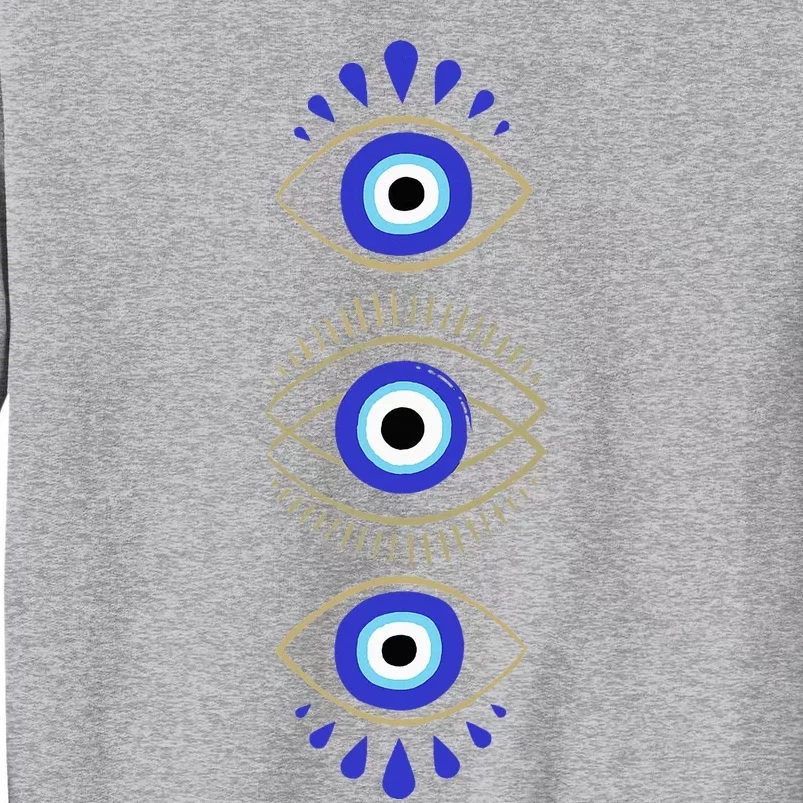 Third Eye All Seeing Spiritual Mystical Evil Eye Tall Sweatshirt