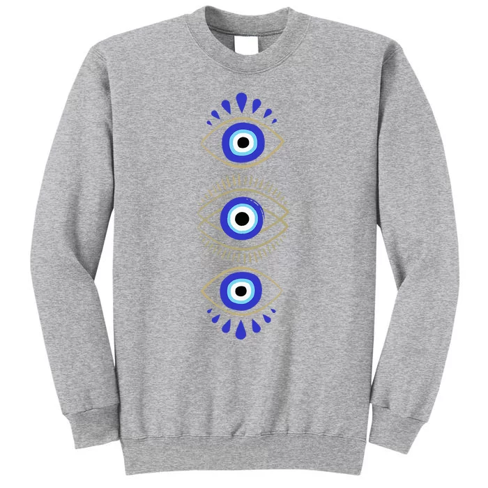 Third Eye All Seeing Spiritual Mystical Evil Eye Tall Sweatshirt