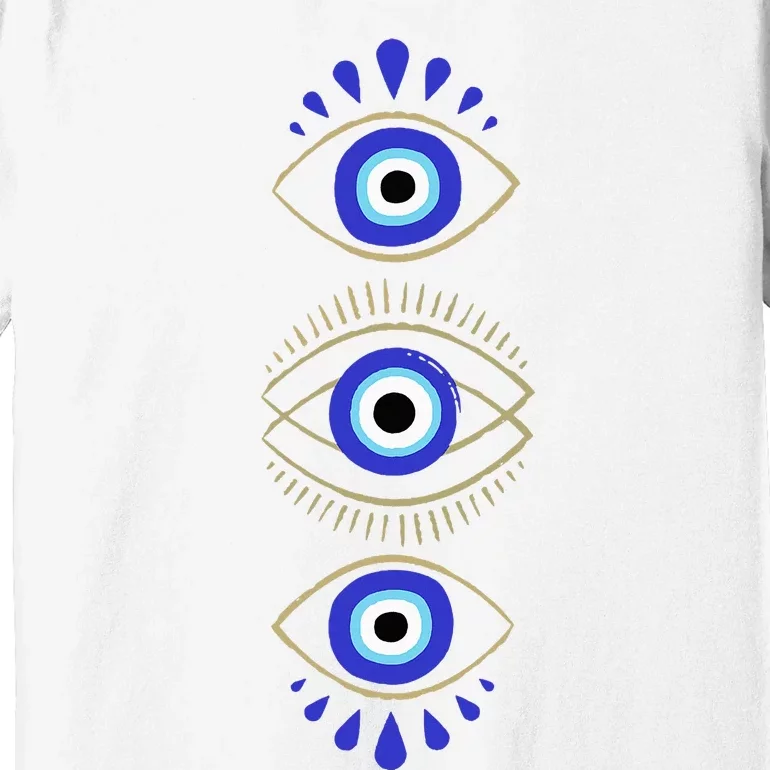 Third Eye All Seeing Spiritual Mystical Evil Eye Premium T-Shirt