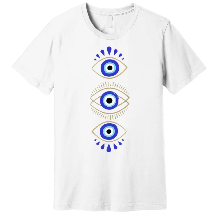 Third Eye All Seeing Spiritual Mystical Evil Eye Premium T-Shirt