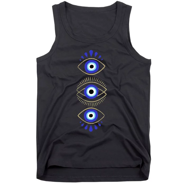 Third Eye All Seeing Spiritual Mystical Evil Eye Protection Tank Top