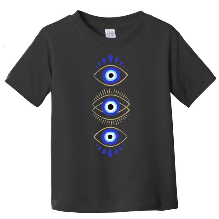 Third Eye All Seeing Spiritual Mystical Evil Eye Protection Toddler T-Shirt