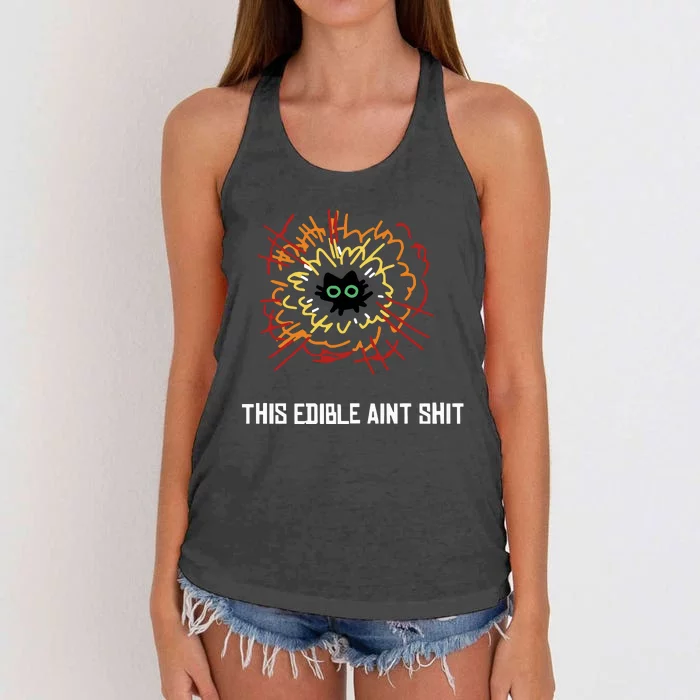 This Edible Aint Women's Knotted Racerback Tank