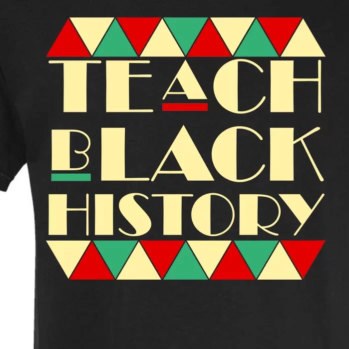 Teach Black History African Pride Garment-Dyed Heavyweight T-Shirt