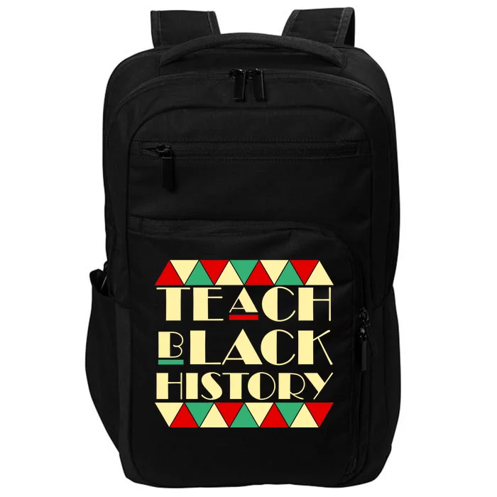 Teach Black History African Pride Impact Tech Backpack