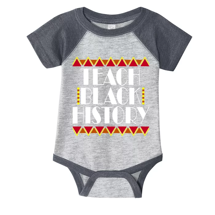 Teach Black History African Teacher Infant Baby Jersey Bodysuit