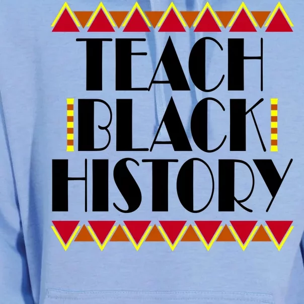 Teach Black History African Teacher Unisex Surf Hoodie