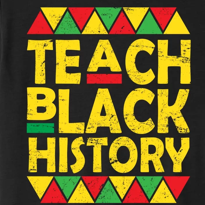 Teach Black History Month School Teacher ChromaSoft Performance T-Shirt