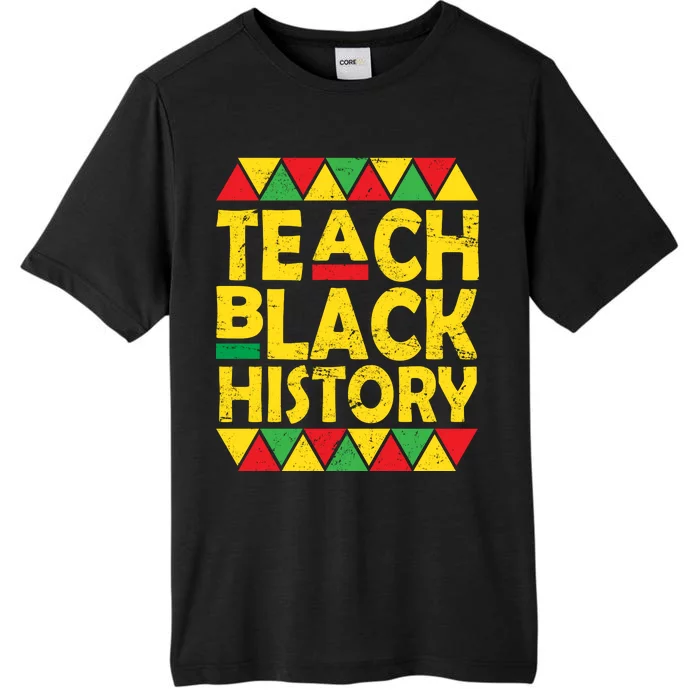 Teach Black History Month School Teacher ChromaSoft Performance T-Shirt