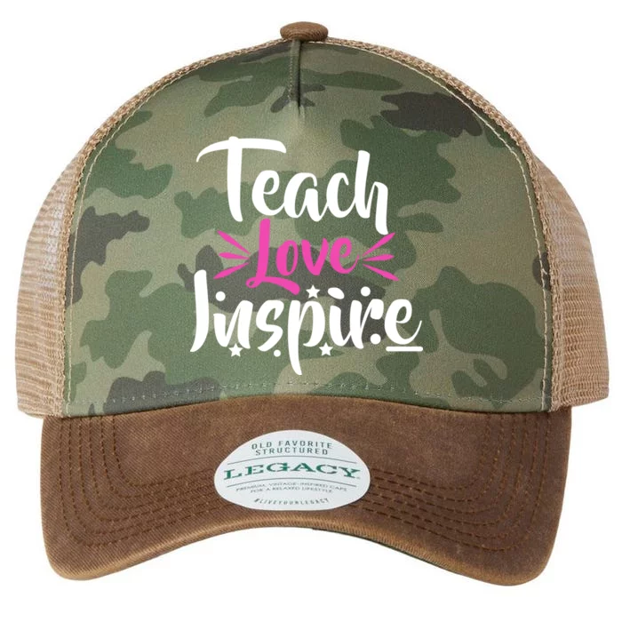 Teach Love Inspire Legacy Tie Dye Trucker Hat