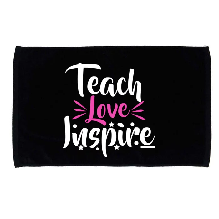 Teach Love Inspire Microfiber Hand Towel