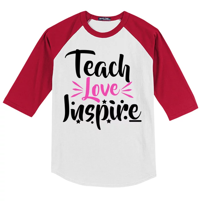 Teach Love Inspire Kids Colorblock Raglan Jersey