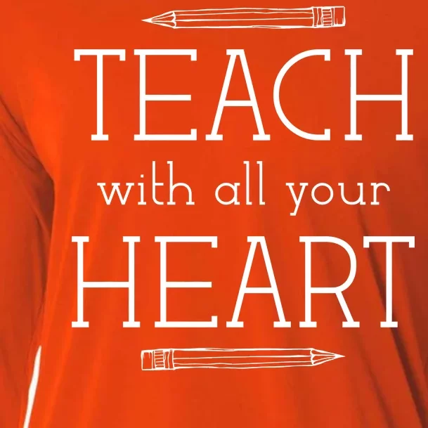 Teach With All Your Heart Cooling Performance Long Sleeve Crew