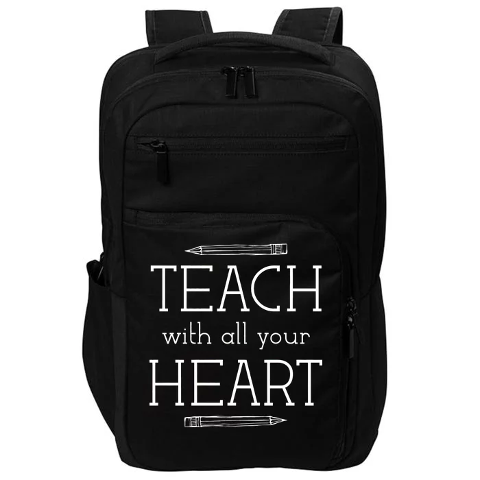 Teach With All Your Heart Impact Tech Backpack