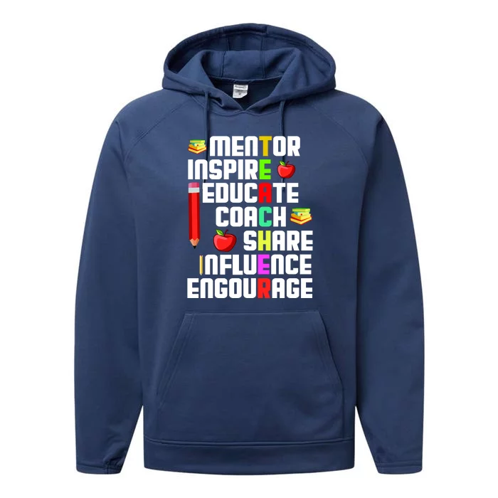 Teacher Performance Fleece Hoodie