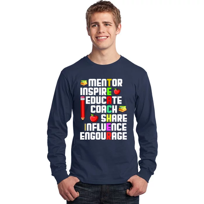 Teacher Tall Long Sleeve T-Shirt