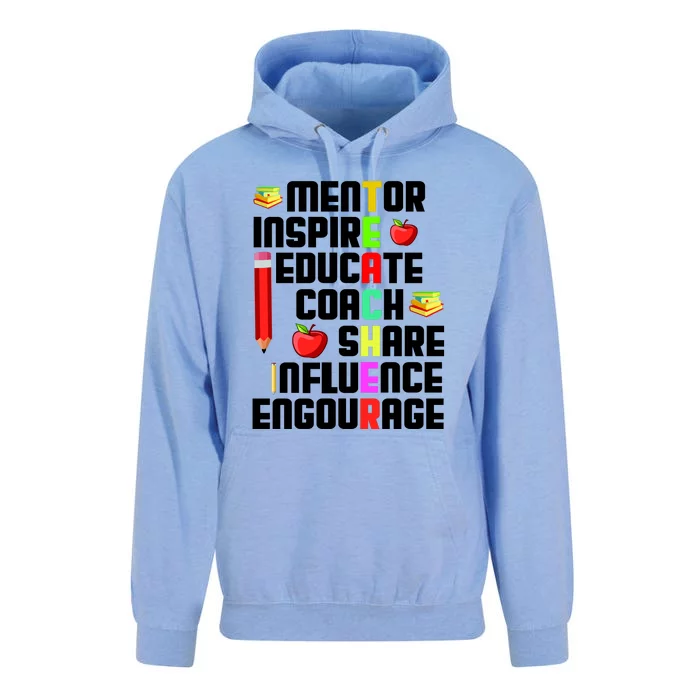 Teacher Unisex Surf Hoodie