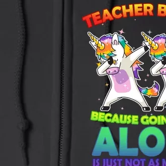 Teacher Besties Full Zip Hoodie