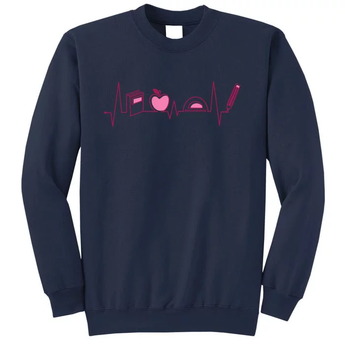 Teacher Heartbeat Sweatshirt