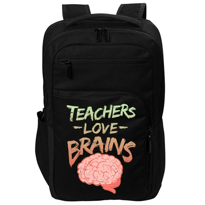 Teacher Loves Brains Impact Tech Backpack