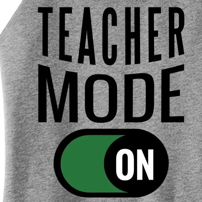 Teacher Mode On Women’s Perfect Tri Rocker Tank