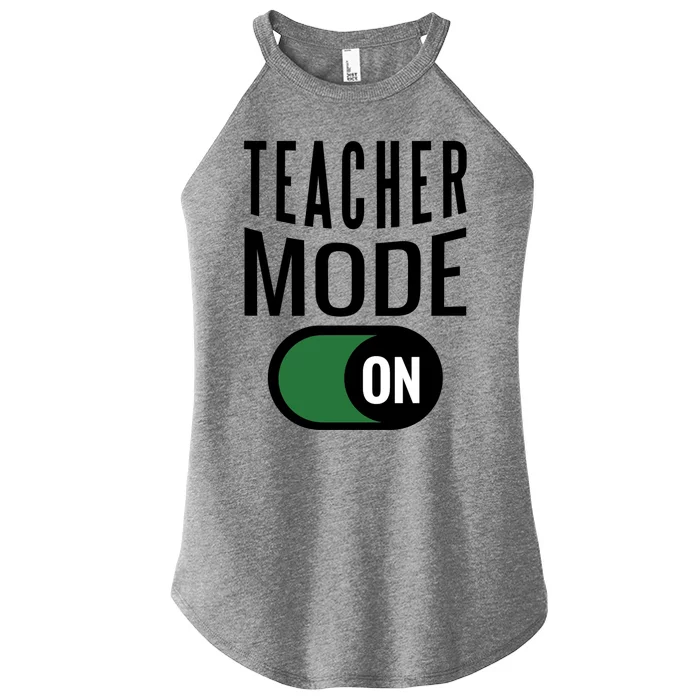 Teacher Mode On Women’s Perfect Tri Rocker Tank