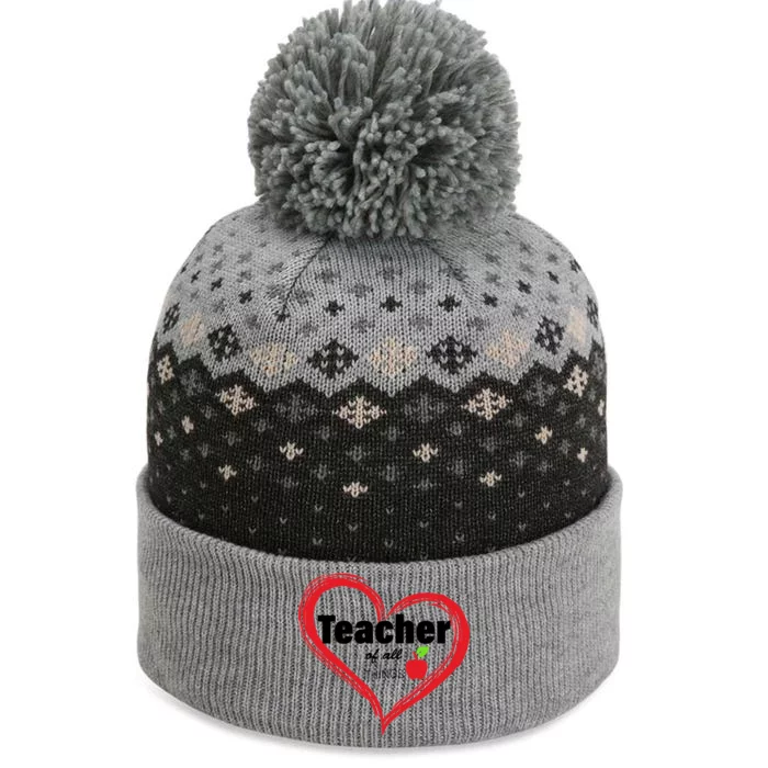 Teacher Of All Things The Baniff Cuffed Pom Beanie