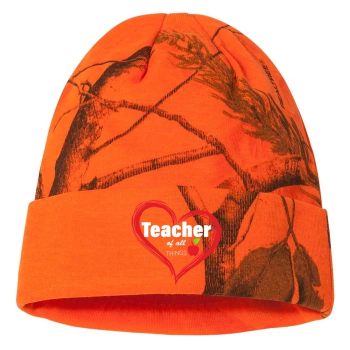 Teacher Of All Things Kati - 12in Camo Beanie