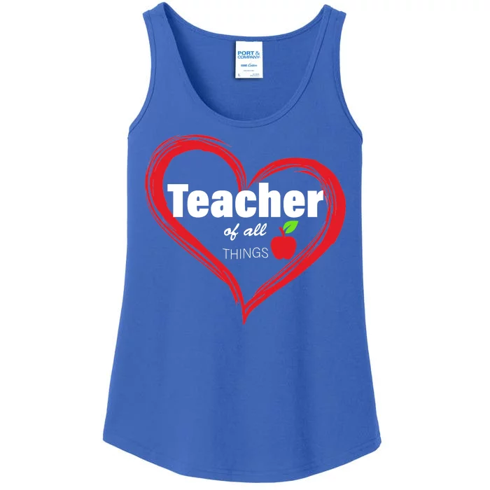 Teacher Of All Things Ladies Essential Tank