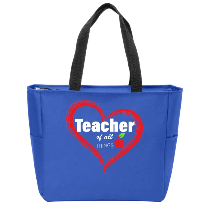 Teacher Of All Things Zip Tote Bag