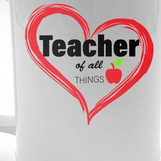 Teacher Of All Things Front & Back Beer Stein