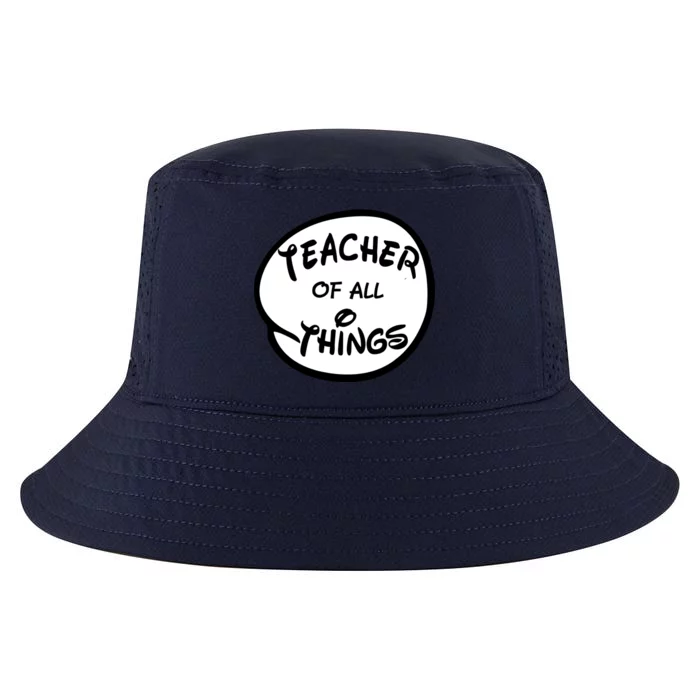 Teacher of all Things Emblem Cool Comfort Performance Bucket Hat