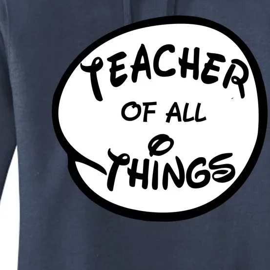 Teacher of all Things Emblem Women's Pullover Hoodie