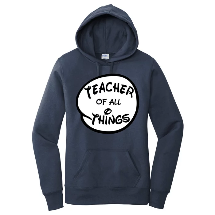 Teacher of all Things Emblem Women's Pullover Hoodie