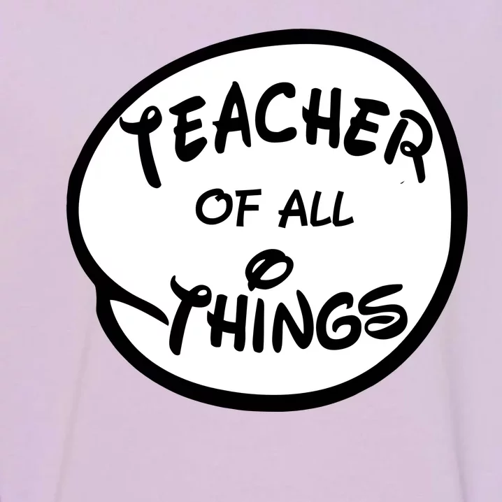 Teacher of all Things Emblem Garment-Dyed Sweatshirt