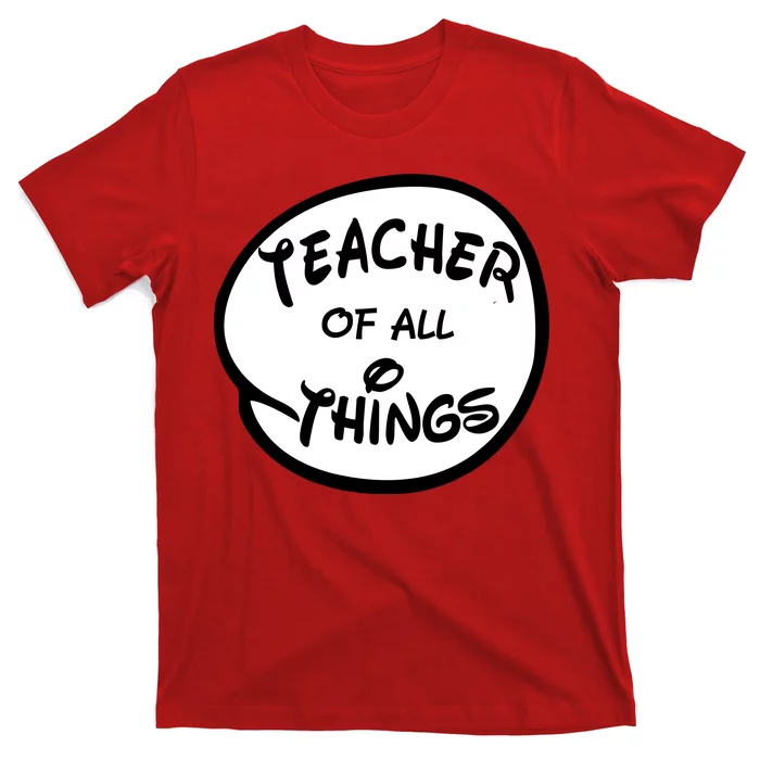 Teacher of all Things Emblem T-Shirt