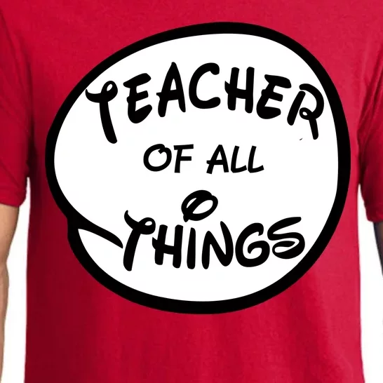 Teacher of all Things Emblem Pajama Set