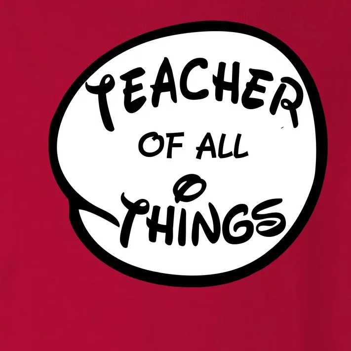 Teacher of all Things Emblem Toddler Long Sleeve Shirt