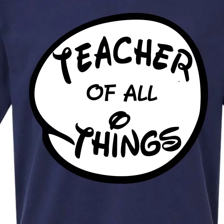 Teacher of all Things Emblem Sueded Cloud Jersey T-Shirt