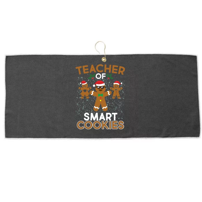 Teacher Of Smart Cookies Large Microfiber Waffle Golf Towel