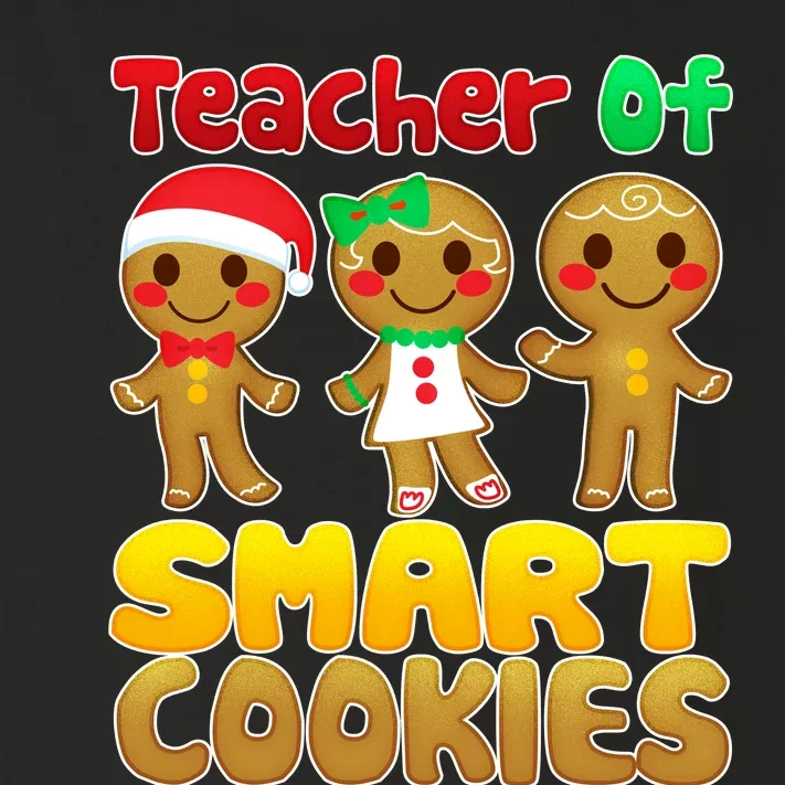 Teacher Of Smart Cookies Christmas Toddler Long Sleeve Shirt