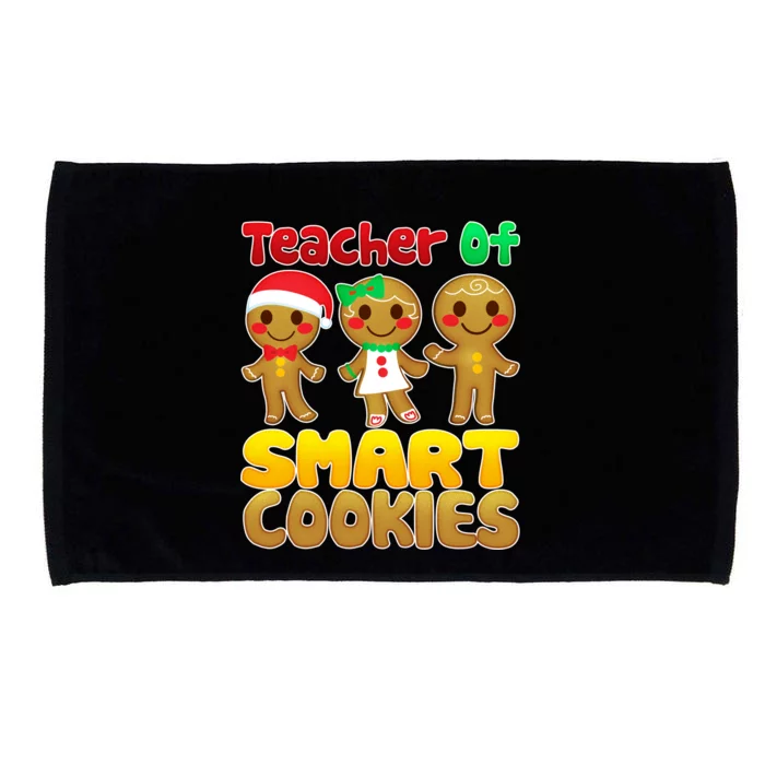 Teacher Of Smart Cookies Christmas Microfiber Hand Towel