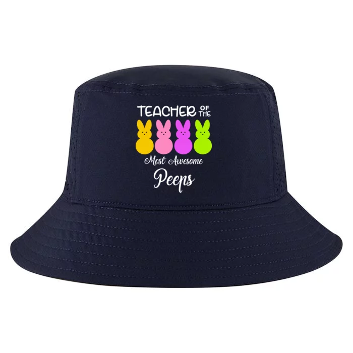 Teacher Of The Cutest Peeps Easter Bunny Cool Comfort Performance Bucket Hat