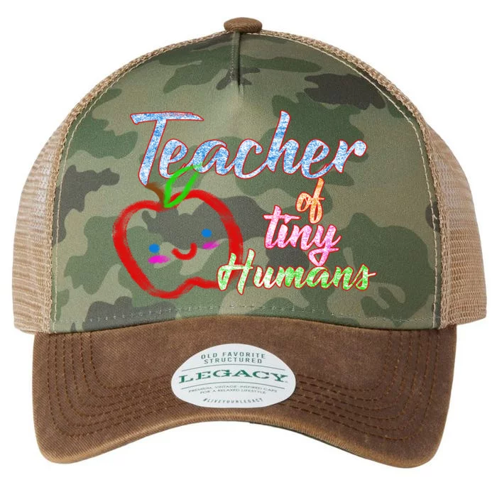 Teacher Of Tiny Humans Legacy Tie Dye Trucker Hat