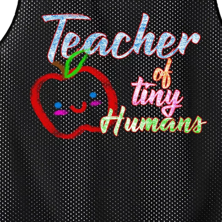 Teacher Of Tiny Humans Mesh Reversible Basketball Jersey Tank